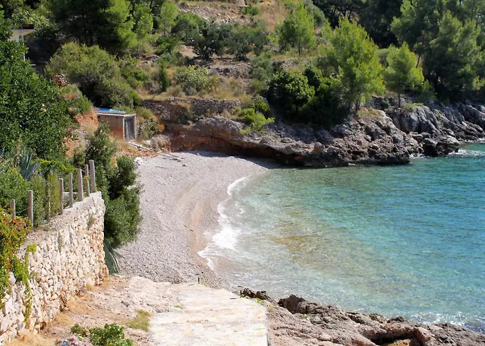 Seaside Secluded Cove Torac, Hvar - 575 Lejlighed Gdinj